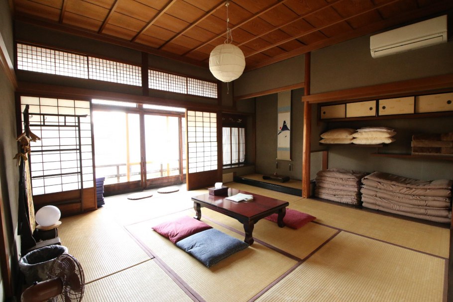 Традиционный китайский дом внутри