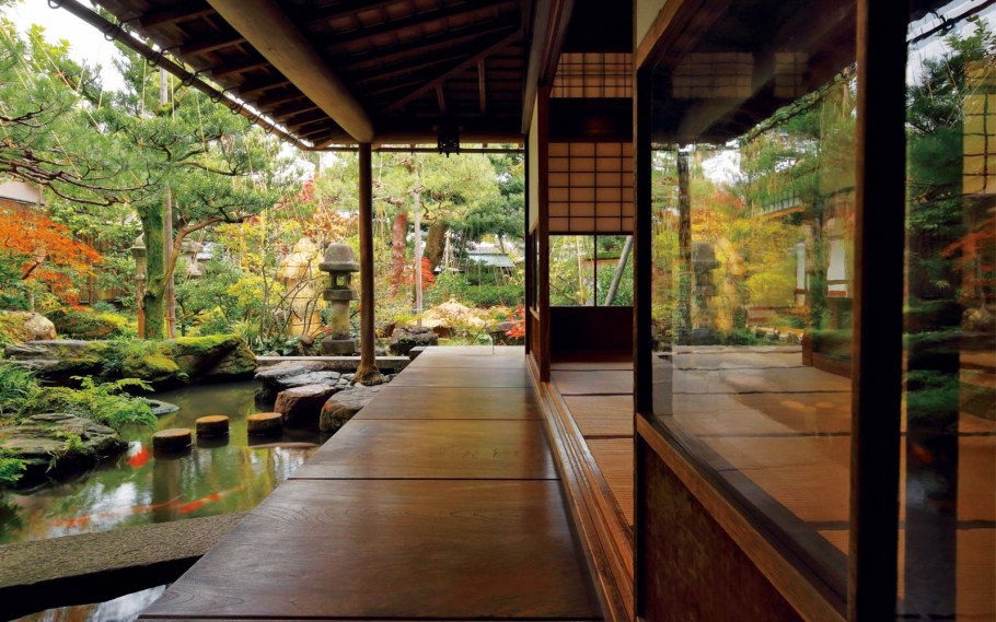 Японская веранда энгава