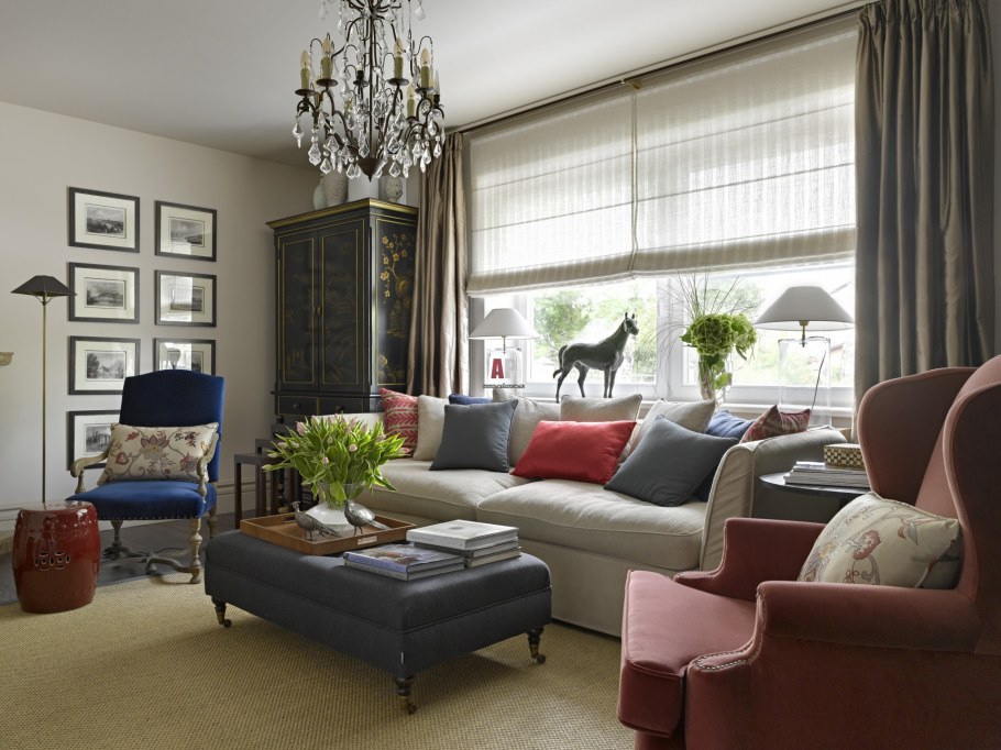 Гостиная в американском стиле