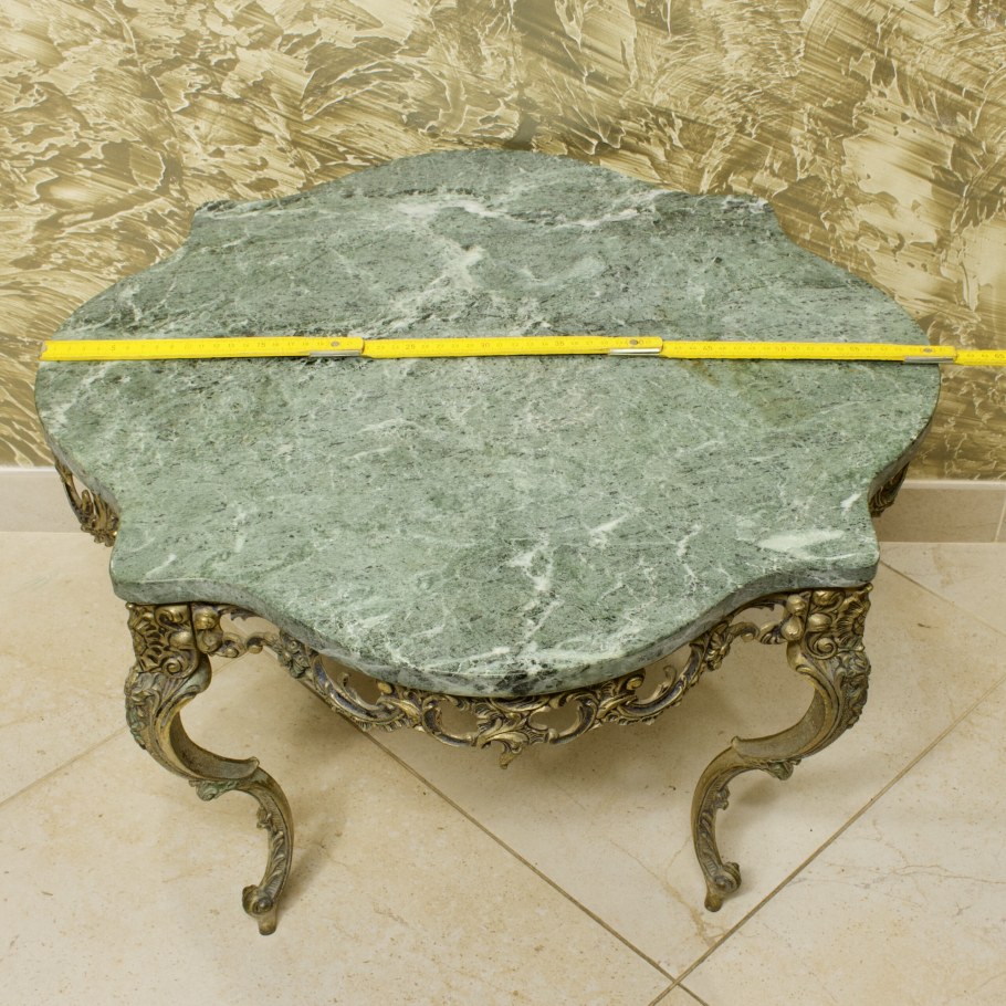 Стол с мраморной столешницей milestone