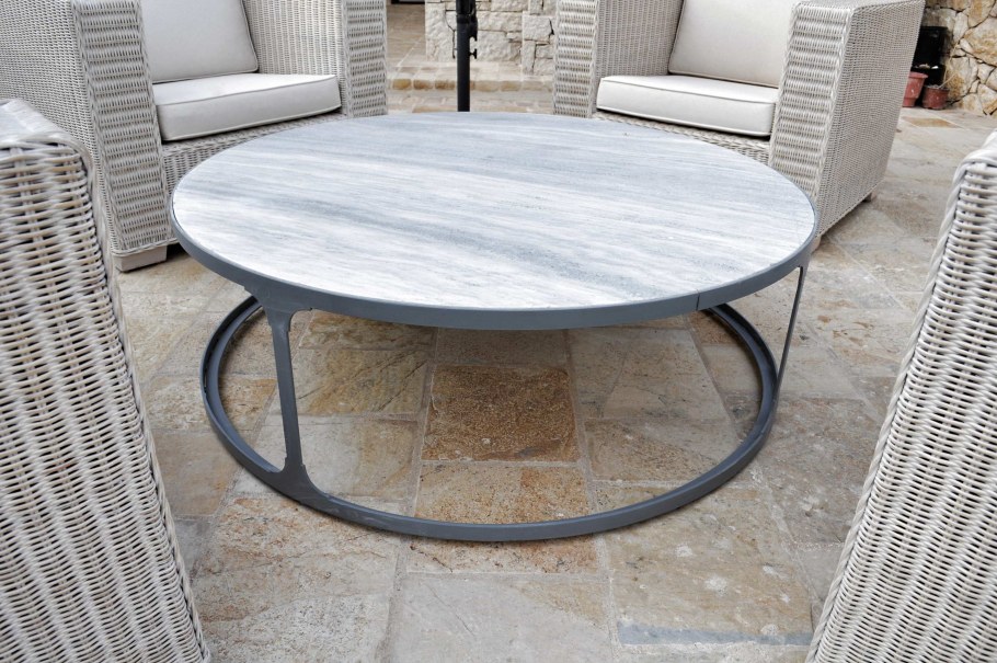 Столик 54-014 с мраморной столешницей Гласар