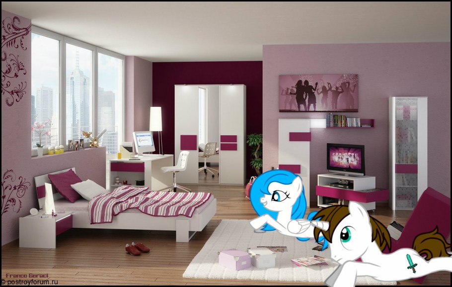 Стильная спальня в стиле Крафтсман