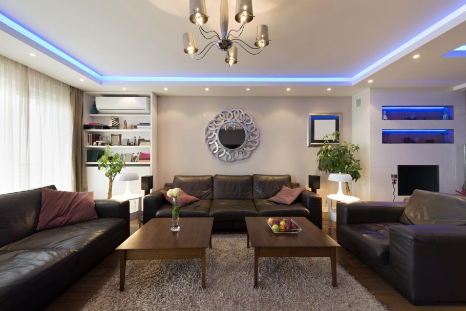 Натяжные потолки с ПК 5 дизайнерские решения