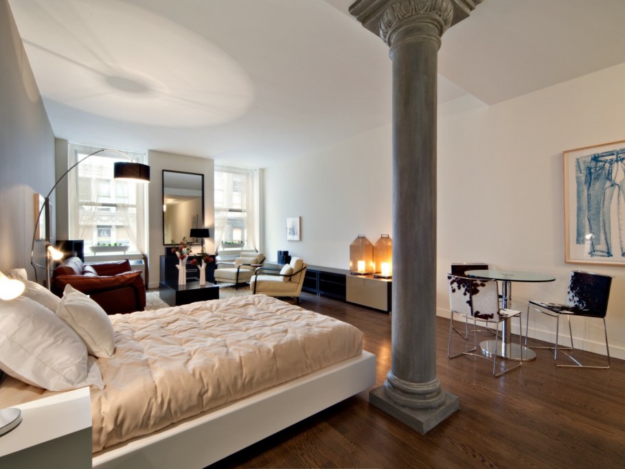 Колонны в интерьере