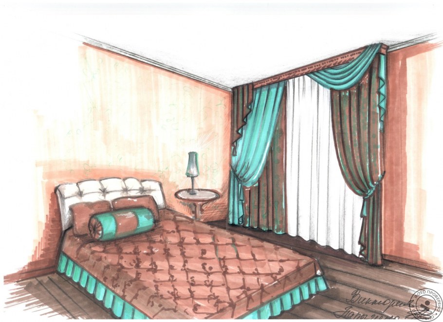 Шторы эскизы идеи в картинках