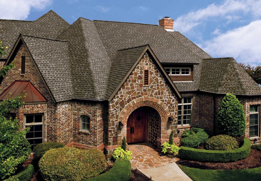 Красивые крыши домов