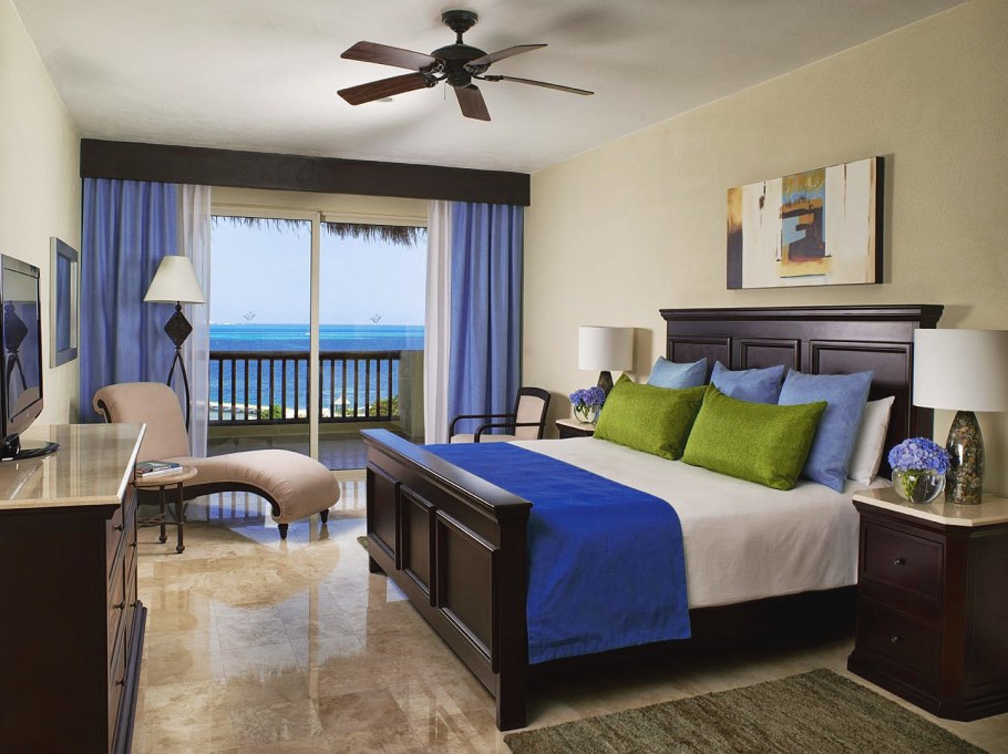 Сине желтый интерьер