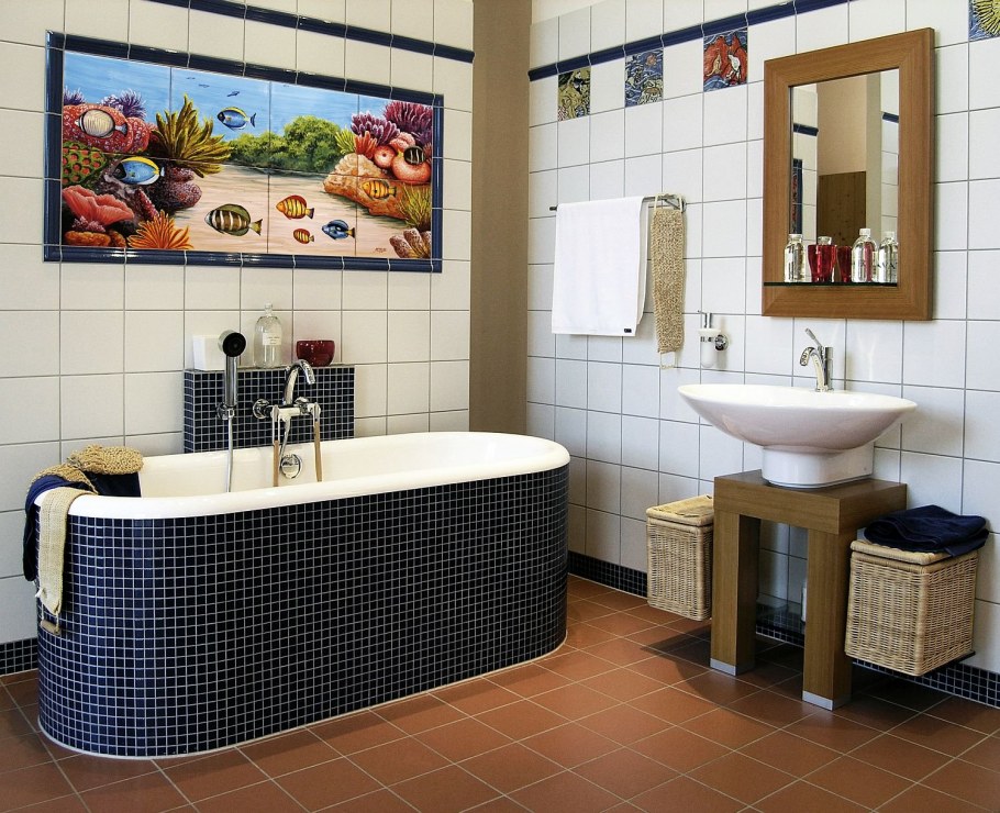 Советская плитка в интерьере