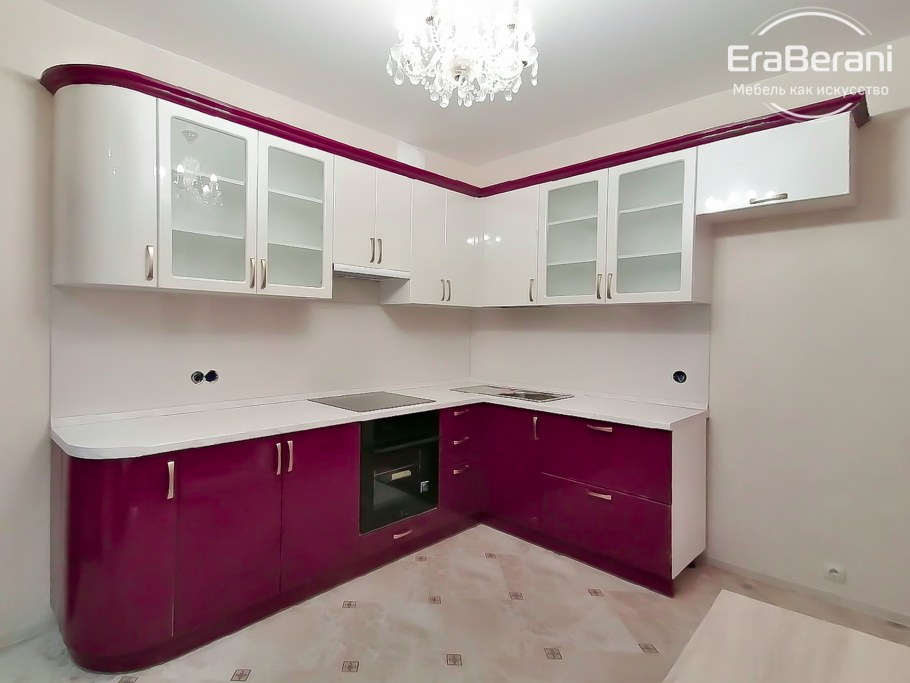 Кухня белый глянец рал 9010