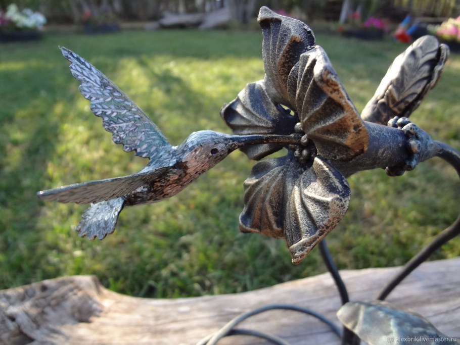 Садовые скульптуры из железа