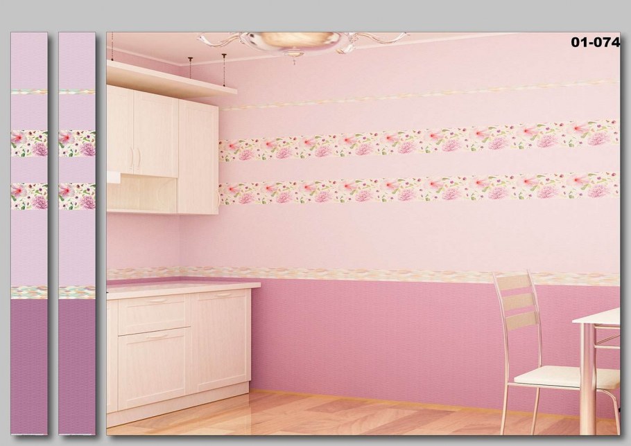 Отделка кухни пластиковыми панелями