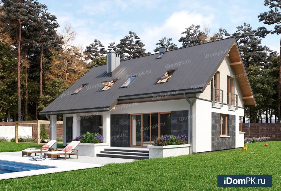 Каменные дома в скандинавском стиле