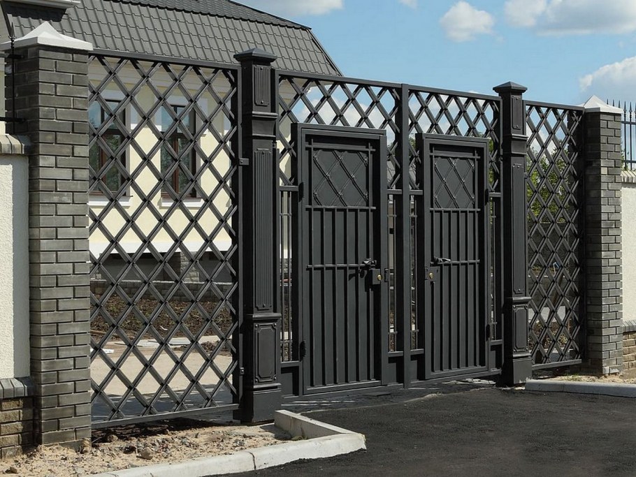 Кованые ворота v-172 (1 кв.м.)