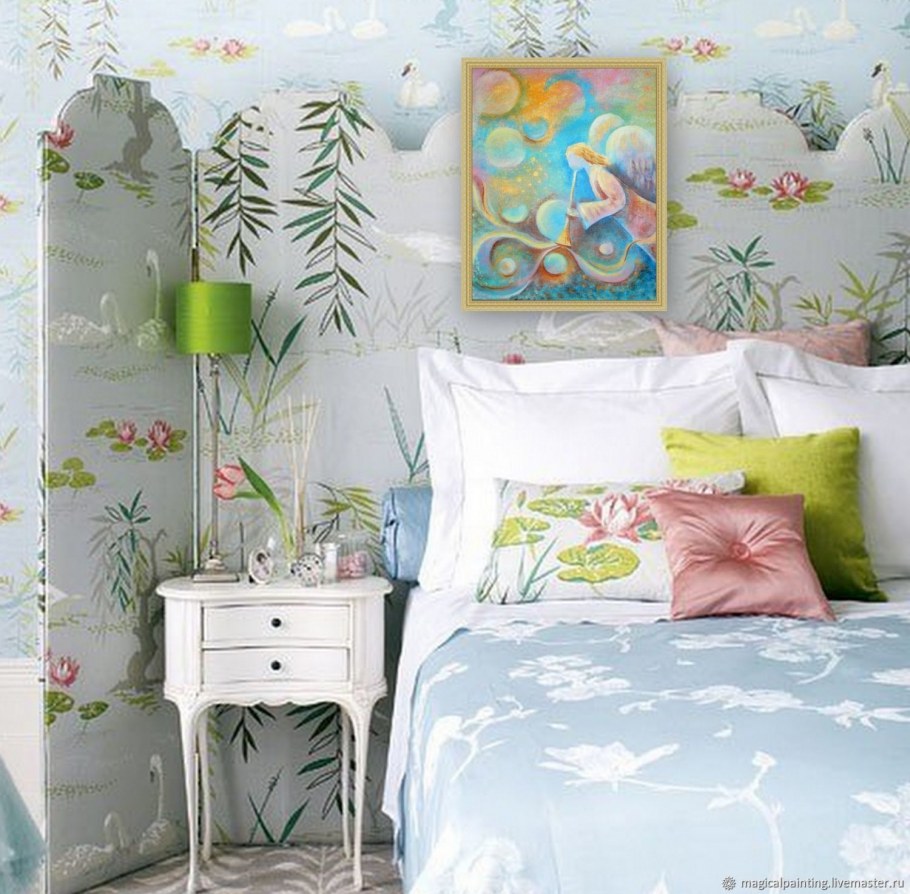 Фотообои на стену в спальню