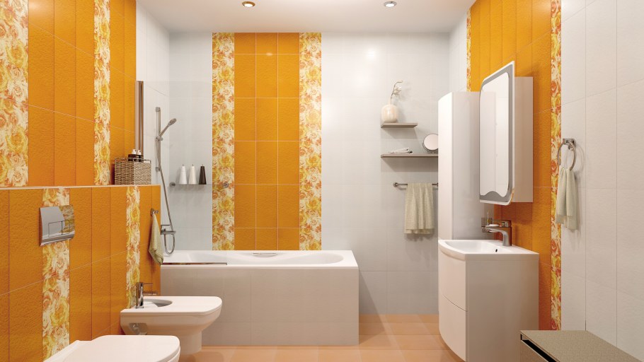 Ванная в эклектическом стиле