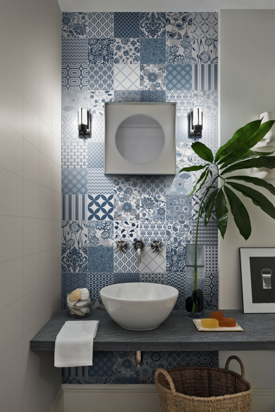 Ванная комната в стиле Фьюжн