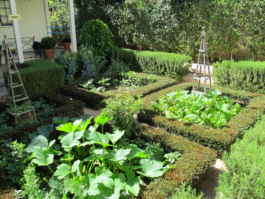 Голландский стиль сада в Англии