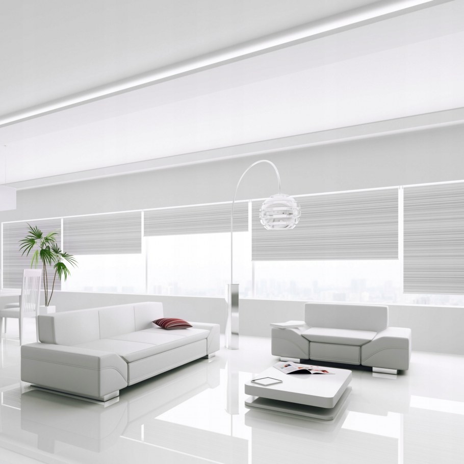 Ламинат Фалькон белый глянец