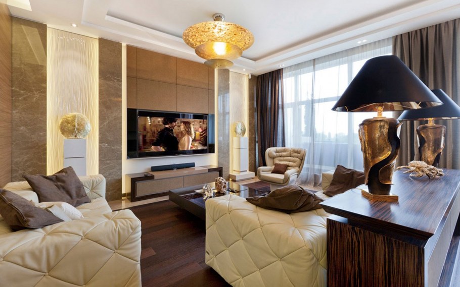 Гостиная арт деко классика