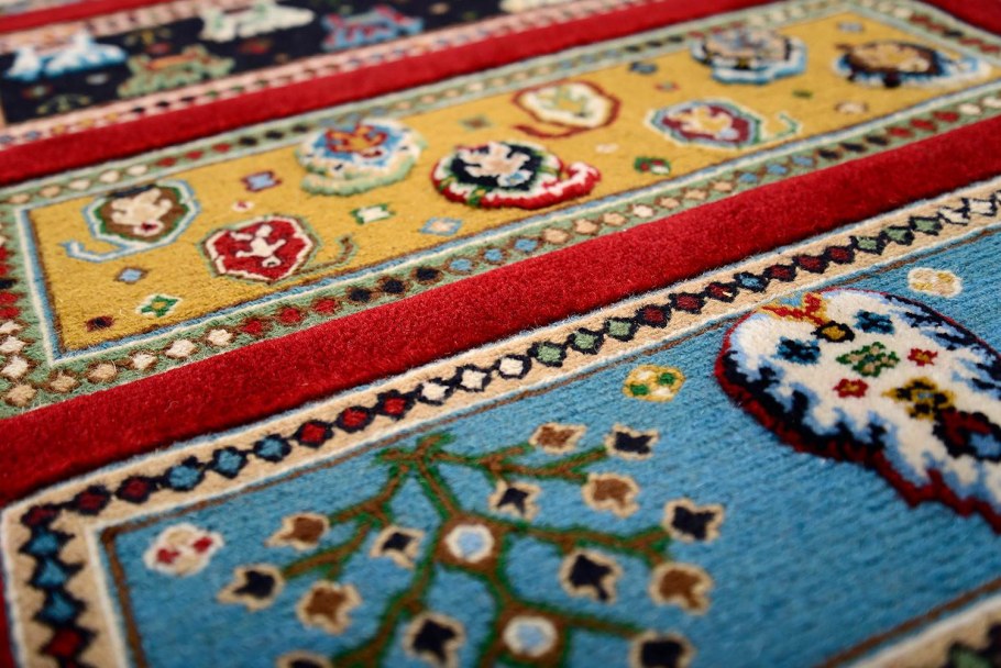 Vitshu Home / современный ковер "геометрия", 160*230 безворсовый