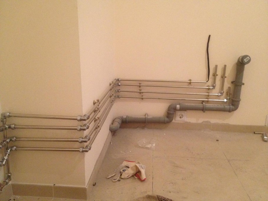 Лучевая система отопления из металлопластиковых труб