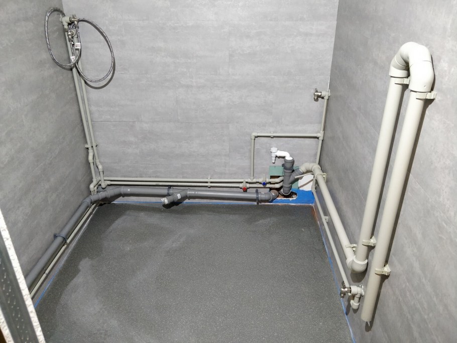 Разводка водопровода в стройварианте