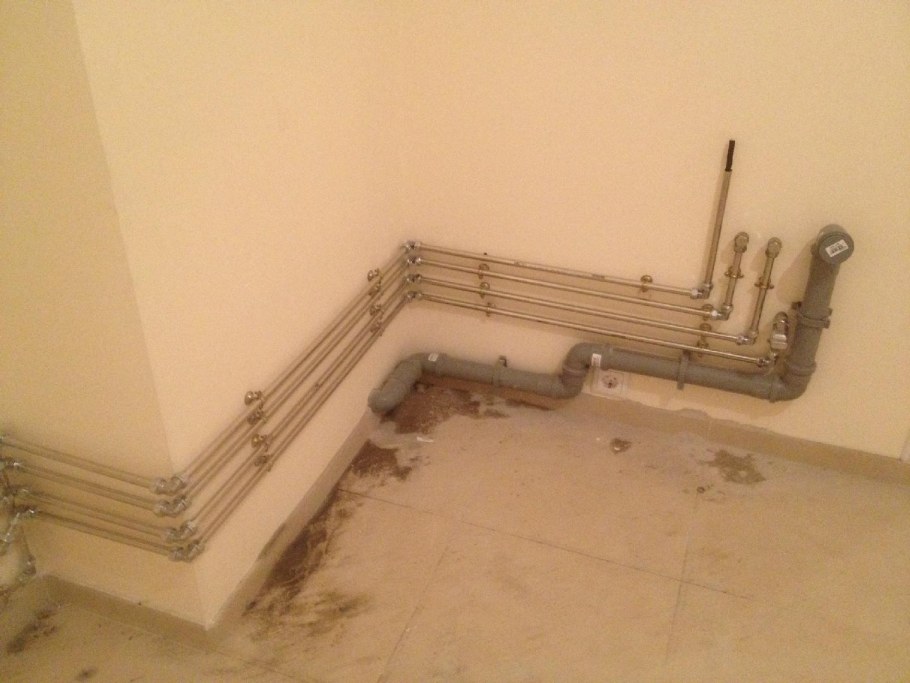 Скрытый люк Коллекторная разводка