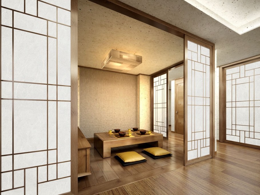 Японский стиль в интерьере