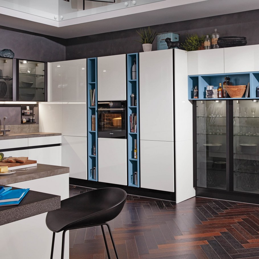 Кухня Гавия лазурит