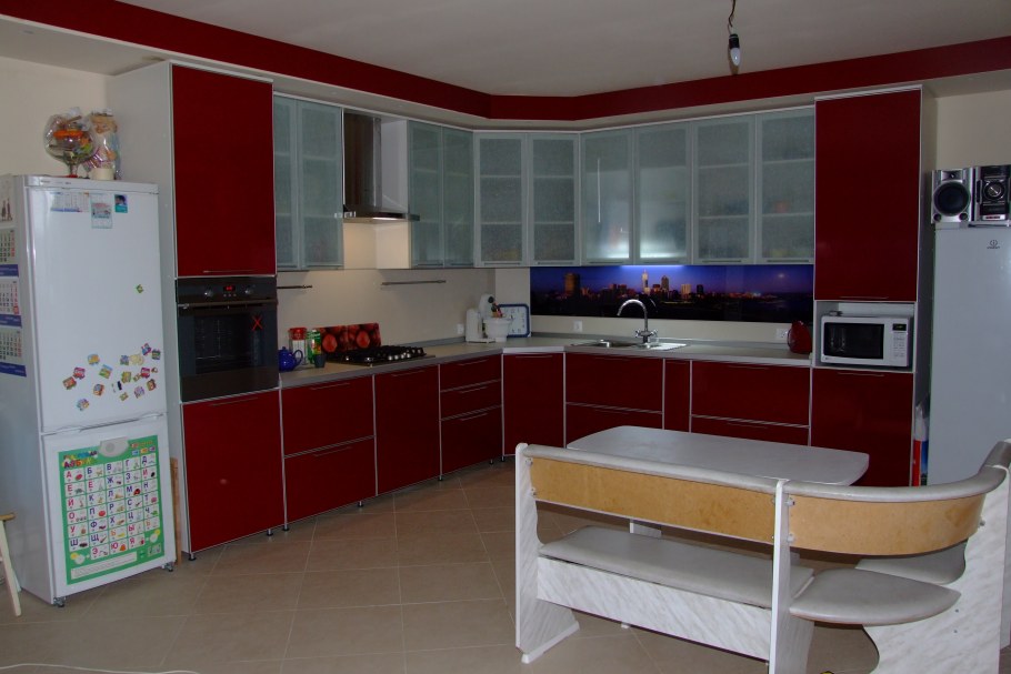 Угловые кухни лазурит