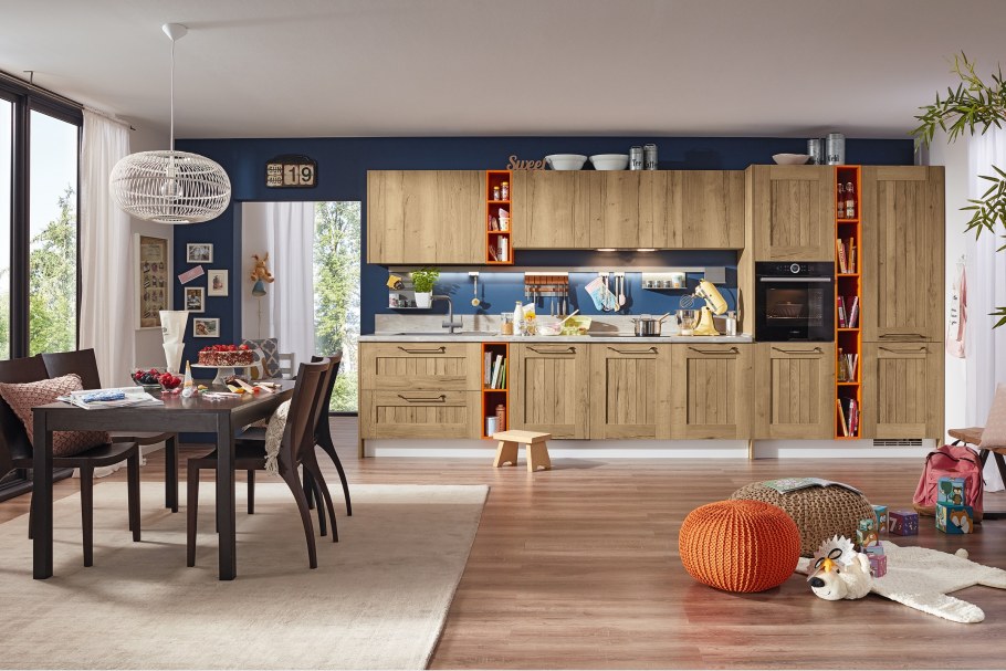 Кухня лазурит Стельвио