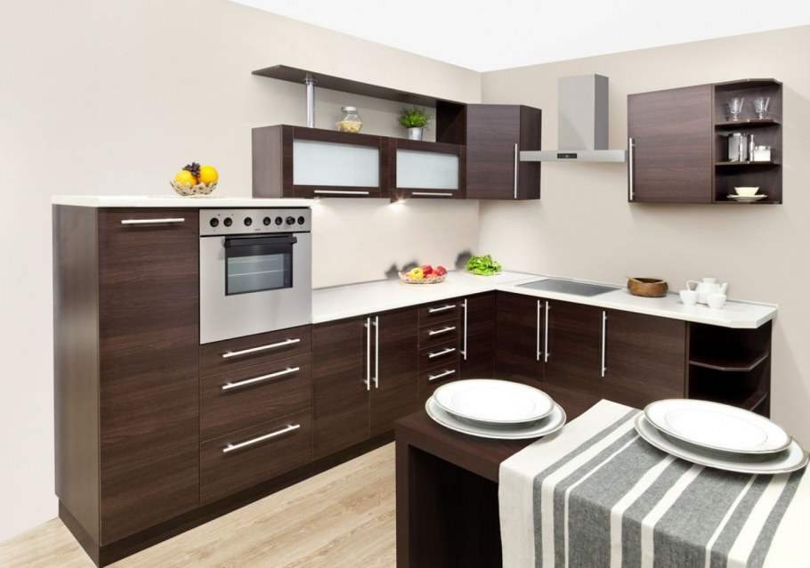 Угловые кухни лазурит