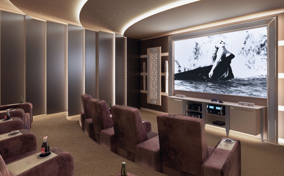 Vismara Design Home Theater Room