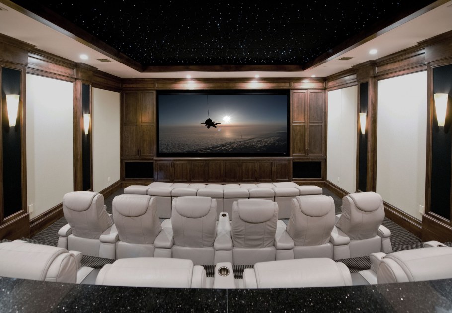 Домашний кинотеатр интерьер