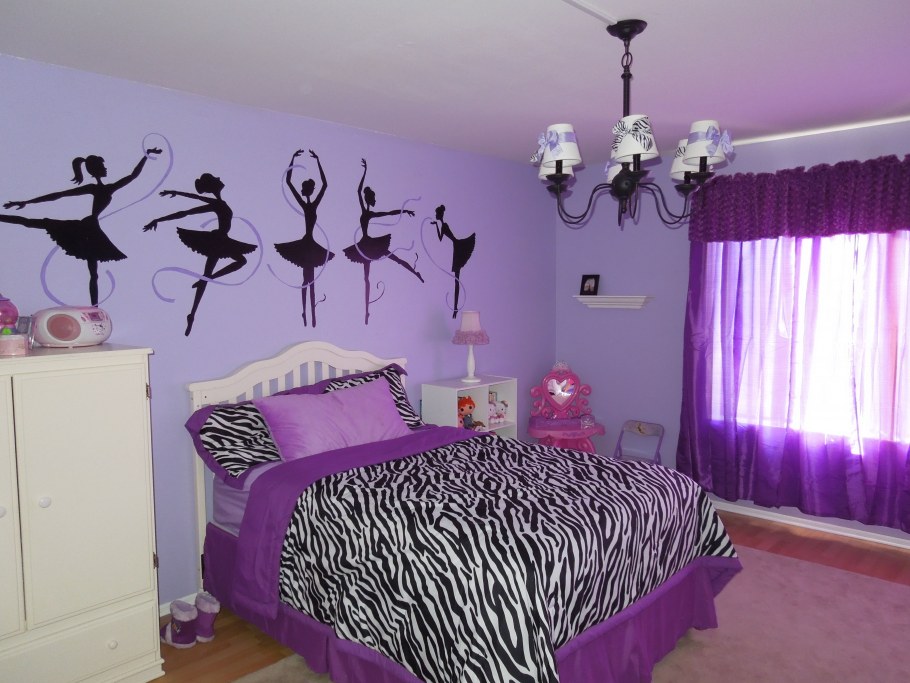Крутые стены в комнату для девочек