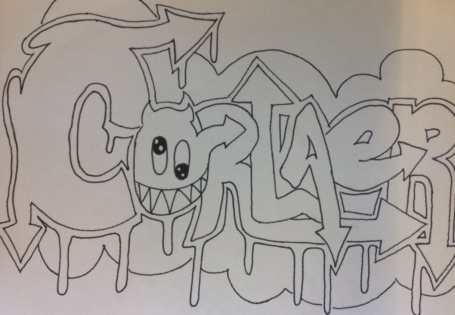 Граффити Настя