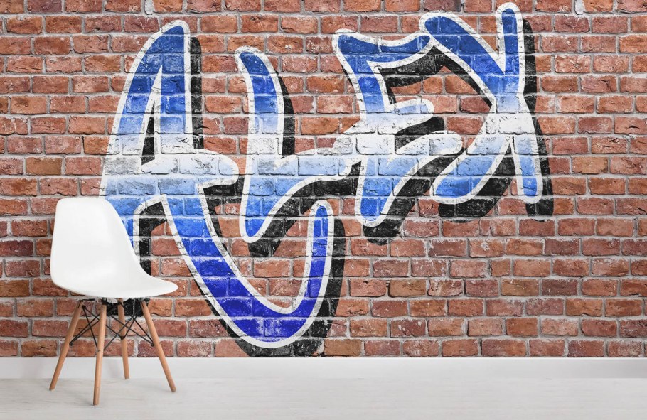 Настенные надписи граффити