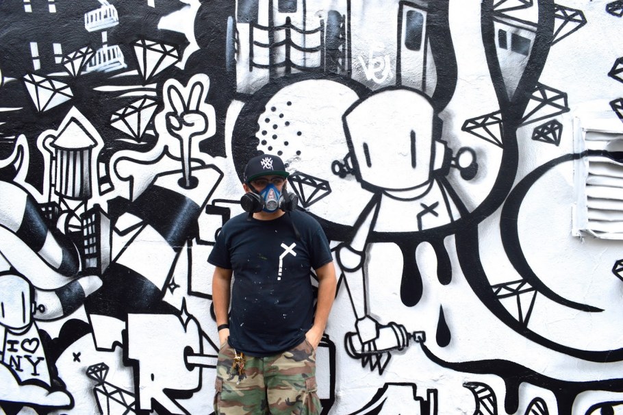 Граффити на стене