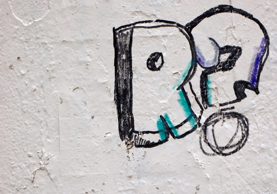 Лёгкое граффити