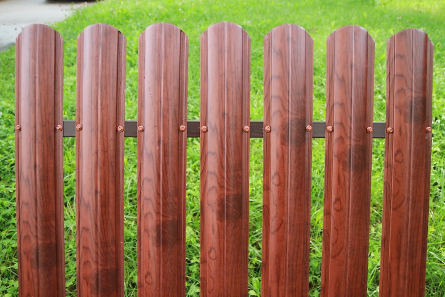 Штакетник Гранд лайн золотой дуб