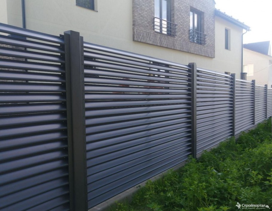 Забор жалюзи Твинго