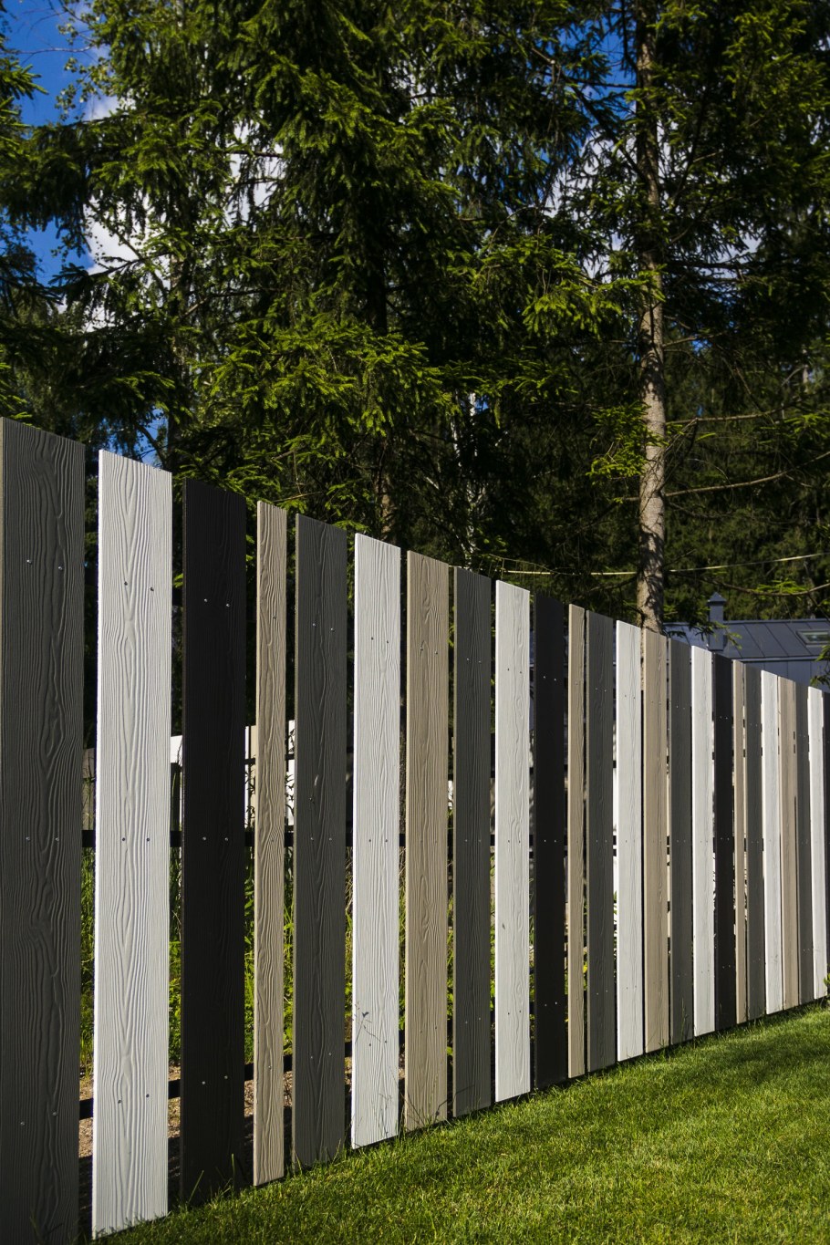 Фиброцементный забор