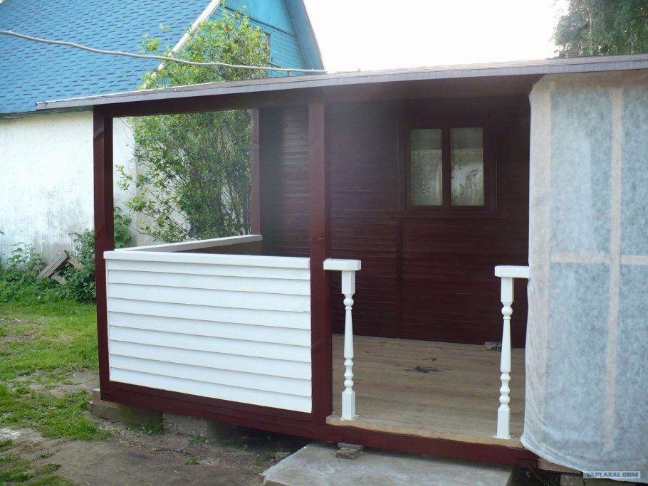 Бытовка из подручных средств