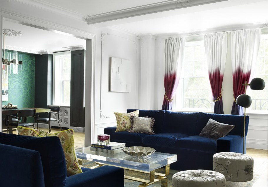 Шторы в гостиную в современном стиле 2019
