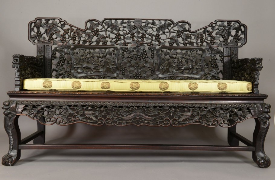 Китайская резная мебель