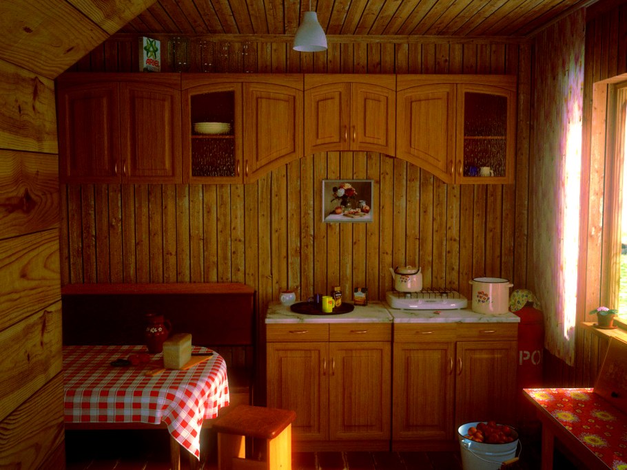 Кухня на Советской даче