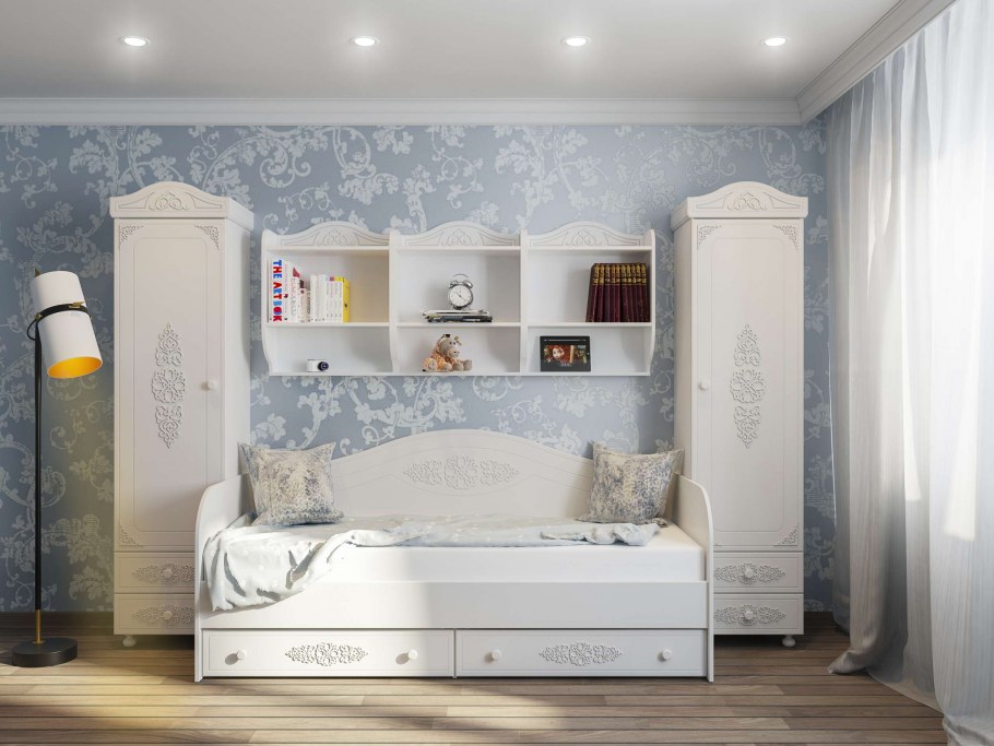 Мебель Ассоль белая