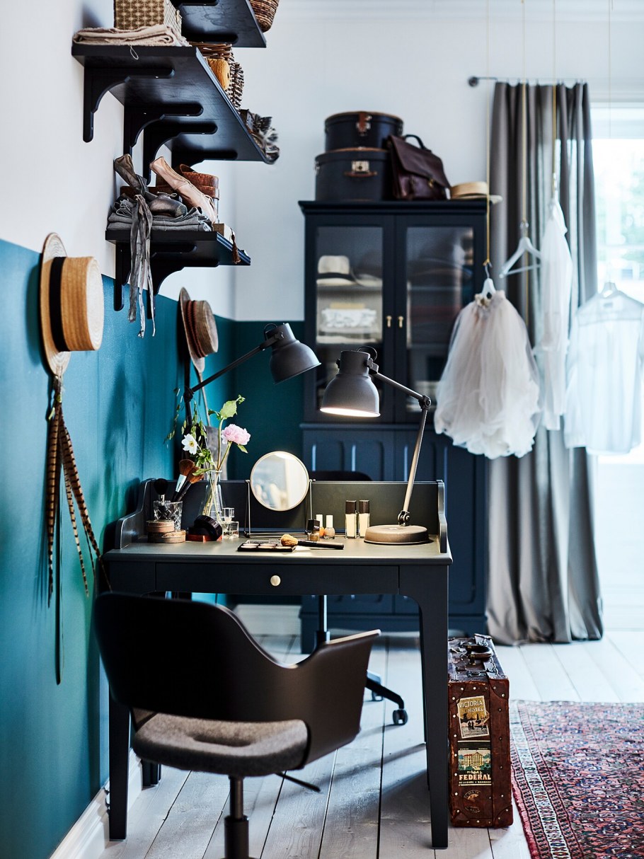 Lassbyn лассбюн зеркало настольное, золотой