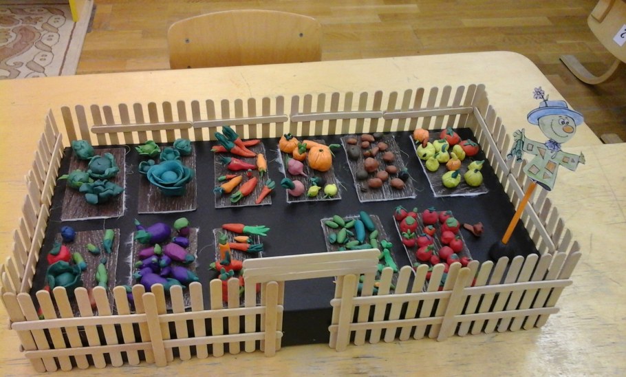 Макет огорода