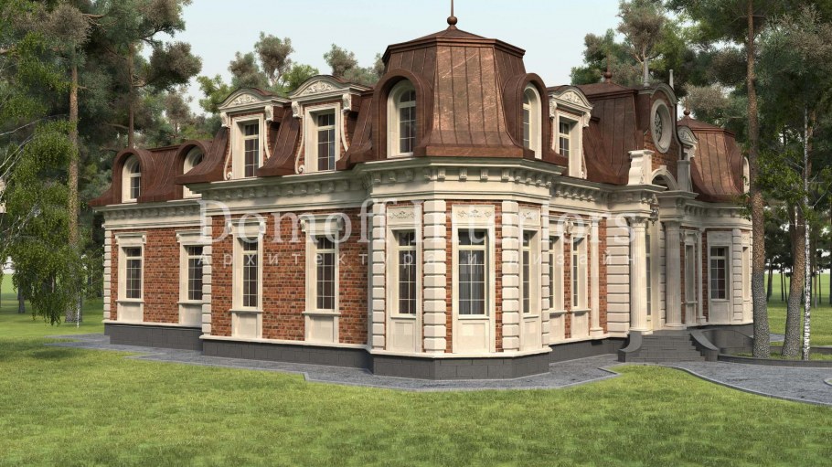 Многоэтажные дома в стиле Барокко